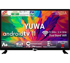Yuwa Y-32 Smart Y32-S 80 cm 32 inch HD Ready LED Smart Android TV 2023 Edition with Voice Assistant | 5000+ Apps & Games and 20+ Content Partners image